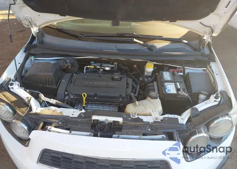 2016 Chevrolet Sonic Lt Auto из США, поврежденный, VIN 1G1JC5SH0G4165117